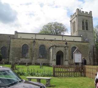 photo of St Mary Magdalene's Church burial ground