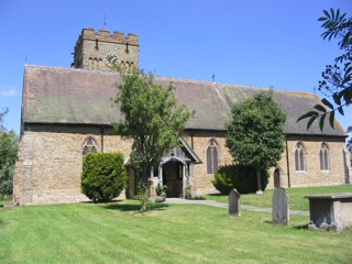 photo of St Cuthbert's Church burial ground