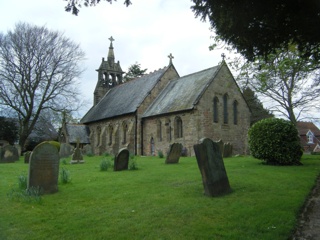 photo of St Martin's Church burial ground