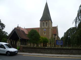 photo of St Peter's Church burial ground