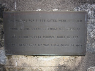 photo of Bonneys Flat Cemetery