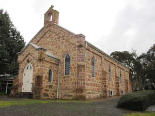 photo of St James Anglican's Church burial ground