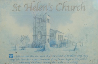 photo of St Helen's Church burial ground