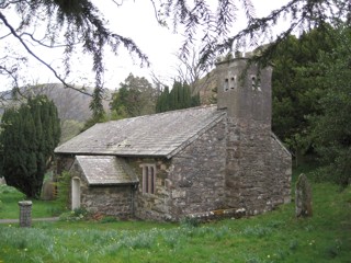 photo of St John in the Vale's Church burial ground