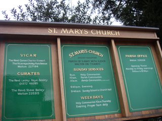 photo of St Mary's Church burial ground