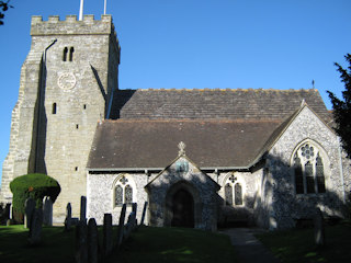 photo of St Peter's Church burial ground