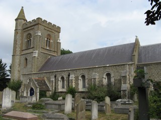 photo of St Andrew's Church burial ground