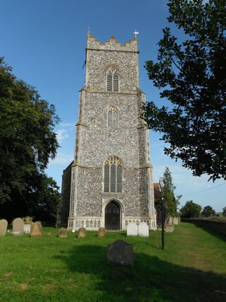 photo of St Andrew's Church burial ground