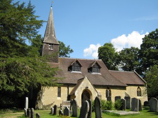 photo of St Peter's Church burial ground