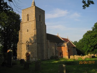 photo of All Saints' Church burial ground