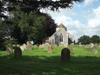 photo of All Saints' Church burial ground