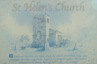 photo of St Helen's Church burial ground