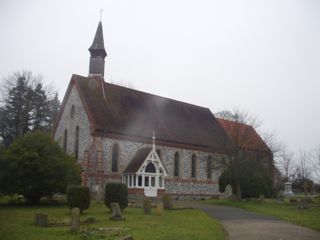 photo of Christ Church's burial ground