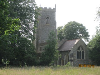 photo of St George's Church burial ground