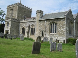 photo of St Mary's Church burial ground