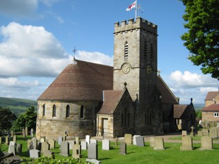 photo of St Margaret's Church burial ground