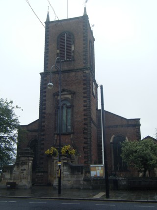 photo of St Thomas interior's Church burial ground