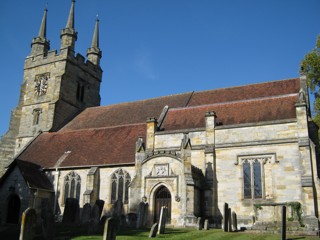 photo of St John the Baptist's Church burial ground