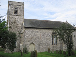 photo of Our Lady with St Margaret's Church burial ground