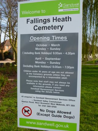 photo of Fallings Heath Cemetery