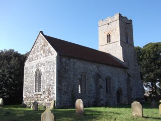 photo of St Cecilia's Church burial ground