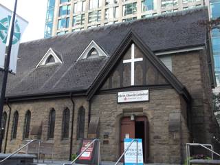 photo of Christ Church's burial ground