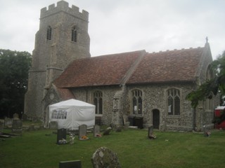 photo of St Clare's Church burial ground