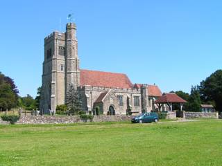 photo of St John the Baptist's Church burial ground