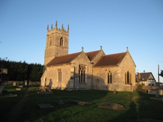 photo of St Winifred's Church burial ground