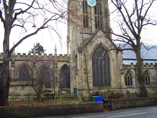 photo of St Mary's Church burial ground