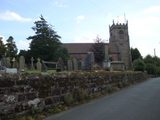 photo of St Nicholas' Church burial ground