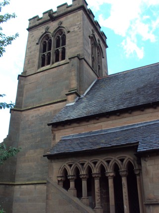 photo of St Bartholomew's Church burial ground