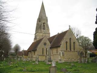 photo of St Mary the Virgin's Church burial ground