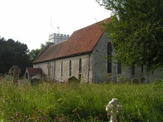 photo of St John the Baptist's Church burial ground