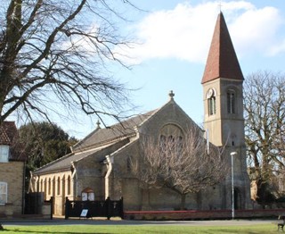 photo of Holy Trinity's Church burial ground