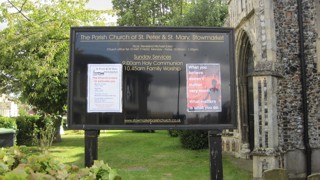 photo of St Peter and St Mary's Church burial ground