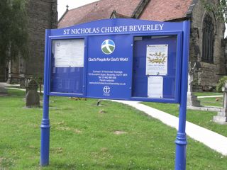 photo of St Nicholas' Church burial ground