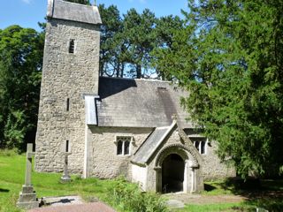 photo of St Bride's Church burial ground