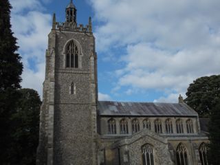 photo of All Saints' Church burial ground