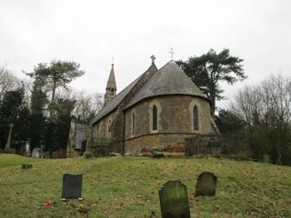 photo of All Saints' Church burial ground