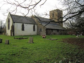 photo of St Peter's Church burial ground