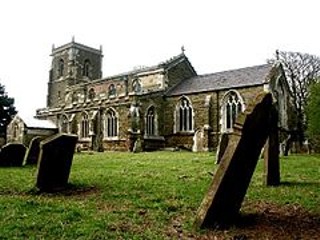 photo of St Edith's Church burial ground