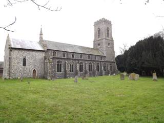 photo of St Mary and St Andrew's Church burial ground
