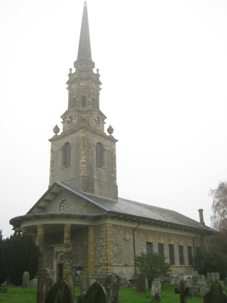 photo of St Lawrence's Church burial ground