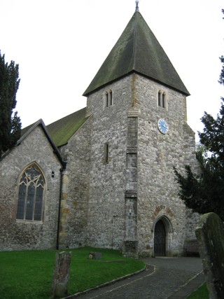 photo of St Mary's Church burial ground