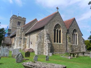photo of St Peter and St Paul's Church burial ground
