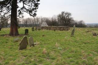 photo of St John Derelict's Church burial ground