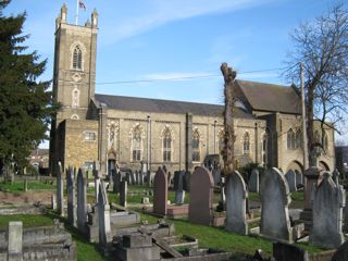 photo of St Mary's Church burial ground