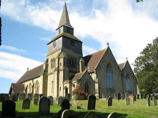 photo of St Nicholas' Church burial ground