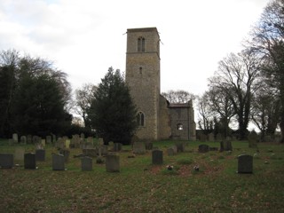 photo of St Giles' Church burial ground